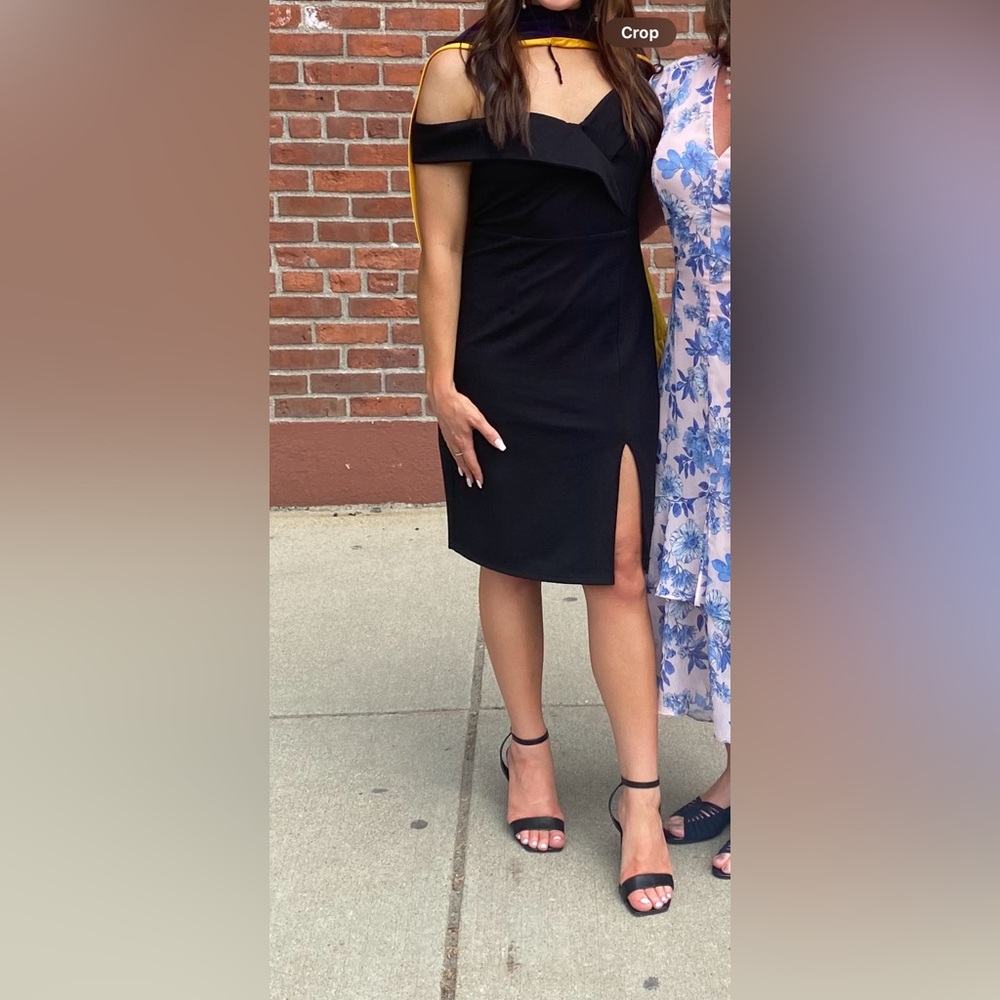 Lulus off the shoulder midi dress